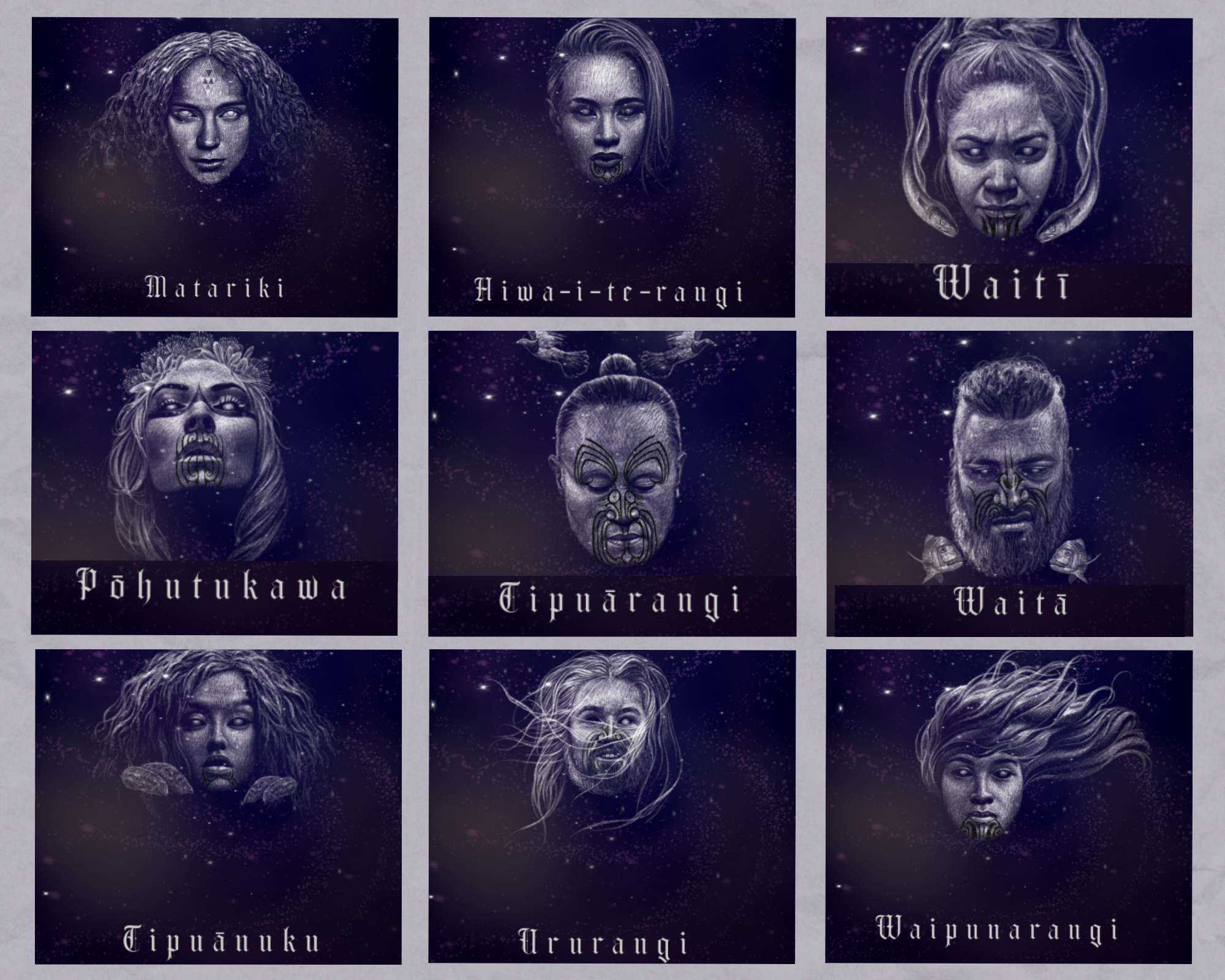 Updated Matariki stars